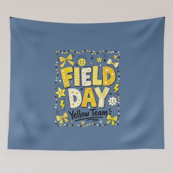 Item preview, Yellow Team Field Day School Games Classic T-Shirt designed and sold by LillyCustomTees.