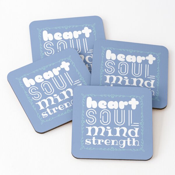 Item preview, Heart Soul Mind Strength Mark 12:30 Faith Looks Good designed and sold by FaithLooksGood.