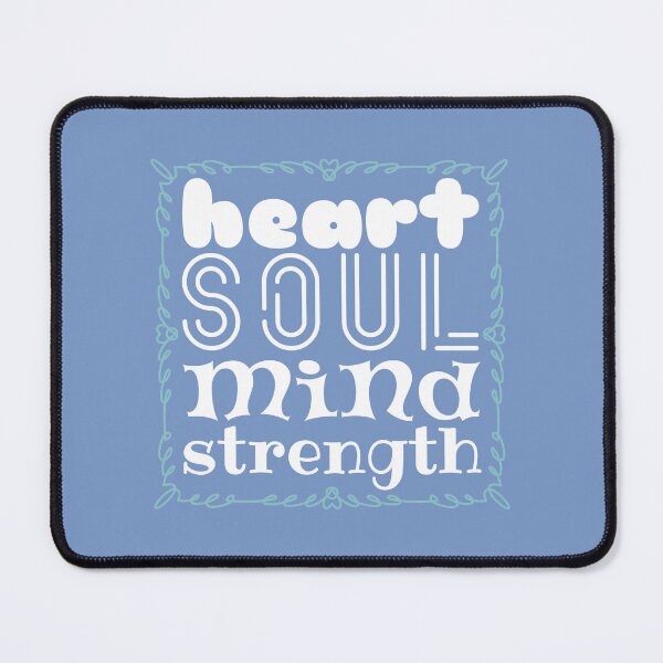 Item preview, Heart Soul Mind Strength Mark 12:30 Faith Looks Good designed and sold by FaithLooksGood.