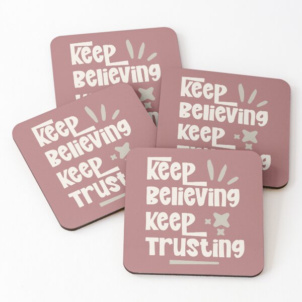 Item preview, Keep Believing Keep Trusting Faith Looks Good designed and sold by FaithLooksGood.