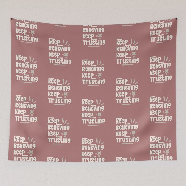Item preview, Keep Believing Keep Trusting Faith Looks Good designed and sold by FaithLooksGood.