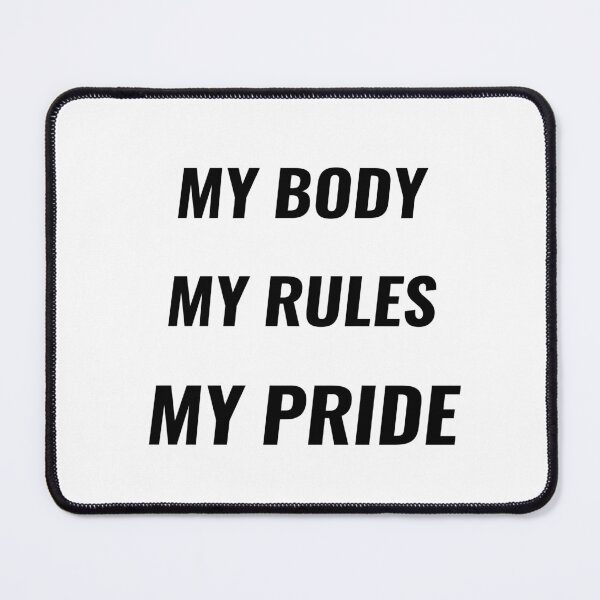 Item preview, My Body My Rules My Pride T-Shirt – Body Positivity Tee | Uncle Jichuan designed and sold by Uncle-Jichuan.