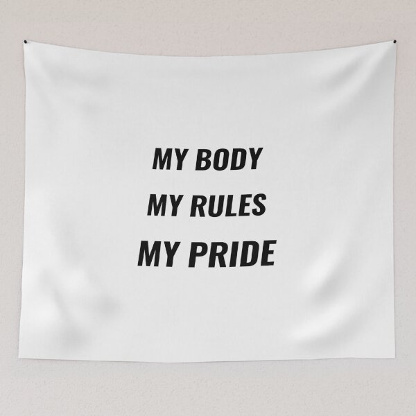 Item preview, My Body My Rules My Pride T-Shirt – Body Positivity Tee | Uncle Jichuan designed and sold by Uncle-Jichuan.