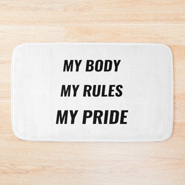 Item preview, My Body My Rules My Pride T-Shirt – Body Positivity Tee | Uncle Jichuan designed and sold by Uncle-Jichuan.