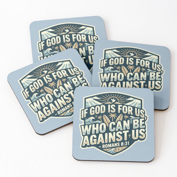 Item preview, If God Is For Us Romans 8:31 Faith Looks Good designed and sold by FaithLooksGood.
