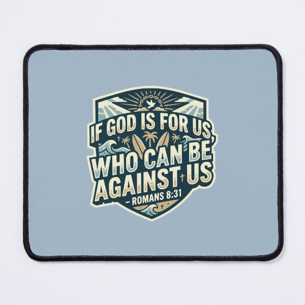 Item preview, If God Is For Us Romans 8:31 Faith Looks Good designed and sold by FaithLooksGood.