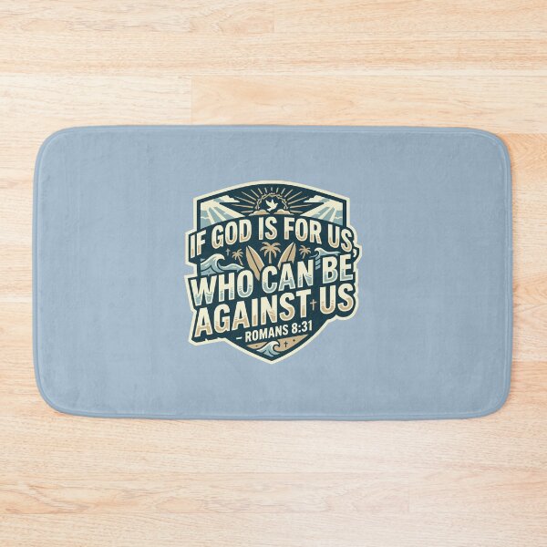 Item preview, If God Is For Us Romans 8:31 Faith Looks Good designed and sold by FaithLooksGood.
