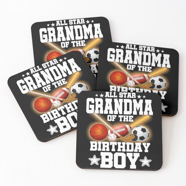 Item preview, Proud Basketball Grandma Celebrating the Birthday Boy Sports Style designed and sold by allistermariam.