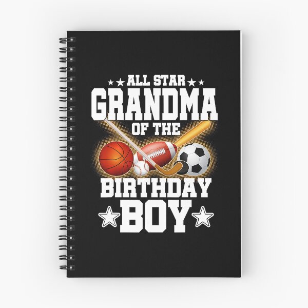 Item preview, Proud Basketball Grandma Celebrating the Birthday Boy Sports Style designed and sold by allistermariam.
