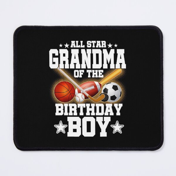 Item preview, Proud Basketball Grandma Celebrating the Birthday Boy Sports Style designed and sold by allistermariam.