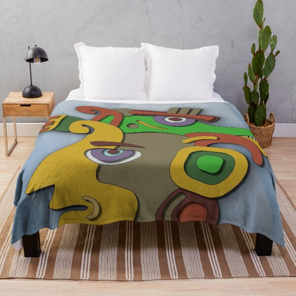 Item preview, Mayan Dragon Mask - Double-Faced Vector Illustration - Mythical Poster designed and sold by Keltoi-art.