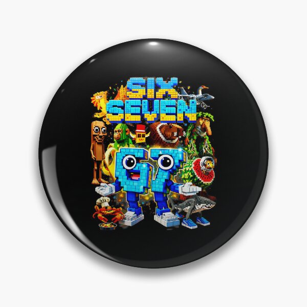 Item preview, Six Seven Pixel Squad Retro Gaming Chaos and Arcade Fun designed and sold by FGTV2021.