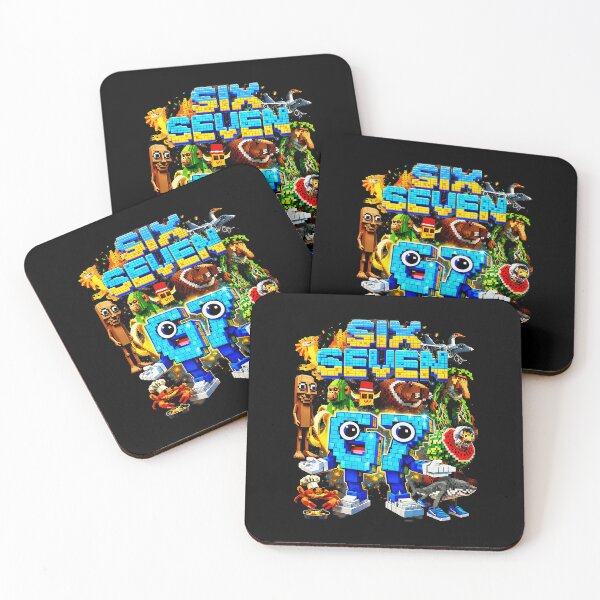 Item preview, Six Seven Pixel Squad Retro Gaming Chaos and Arcade Fun designed and sold by FGTV2021.