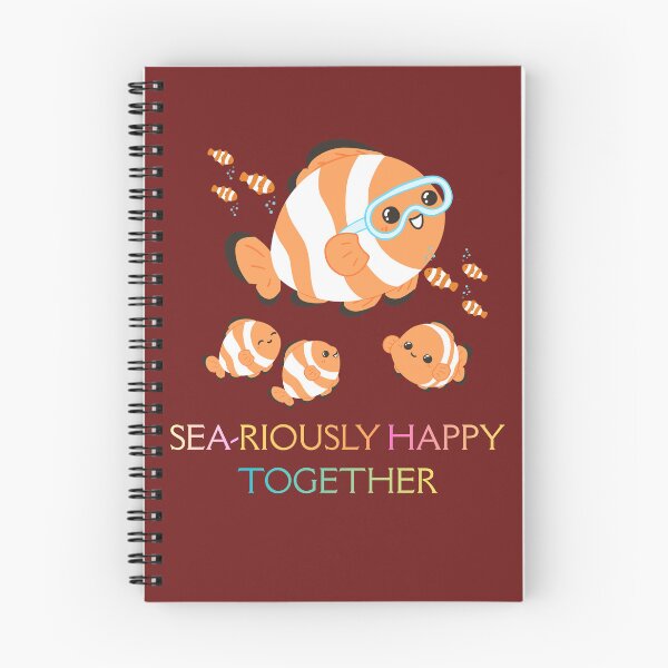 Item preview, Happy little fish swimming through life together designed and sold by LEEVISWA.