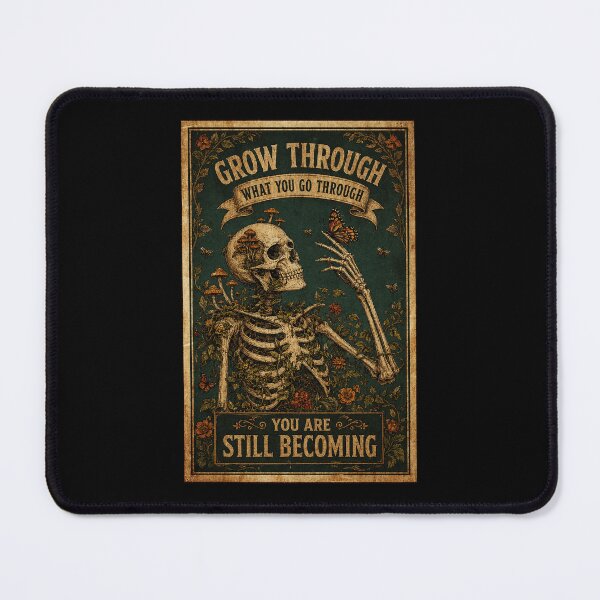 Item preview, Grow Through What You Go Through Gothic Skeleton Inspiration designed and sold by ferminhays.