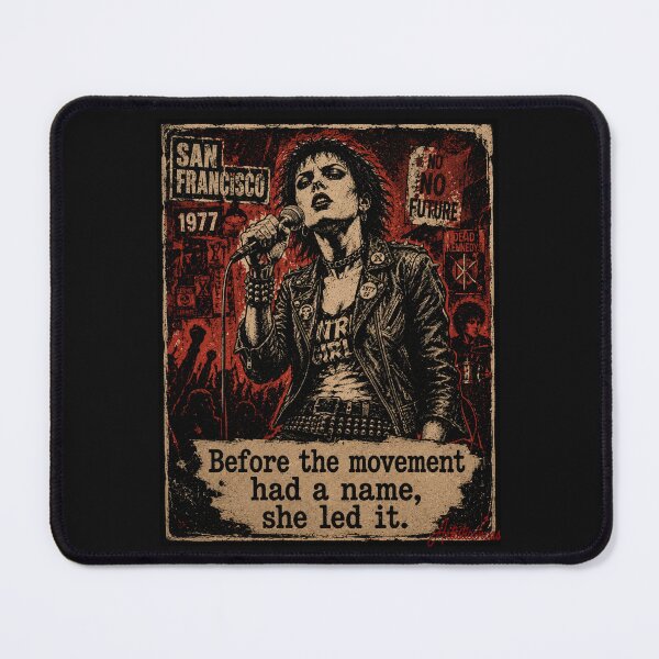 Item preview, Penelope Houston Punk Command Stage Artwork designed and sold by Artisticanvas.