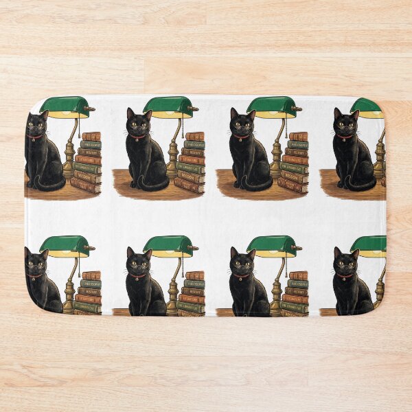 Item preview, Reading Cat Society Literary Bookworm Librarian Cat Mom designed and sold by PictoVibe.