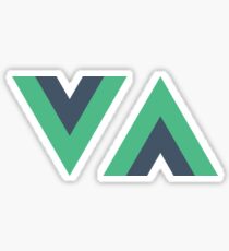 Vue.js Logo - x2 Sticker