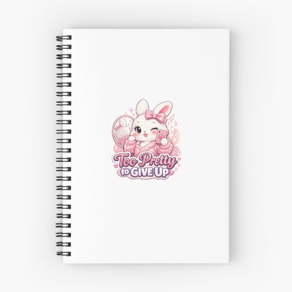 Item preview, Cute Bunny Sticker Kawaii Self Love Meme Aesthetic for Confidence & Motivation designed and sold by CutePrintCorner.