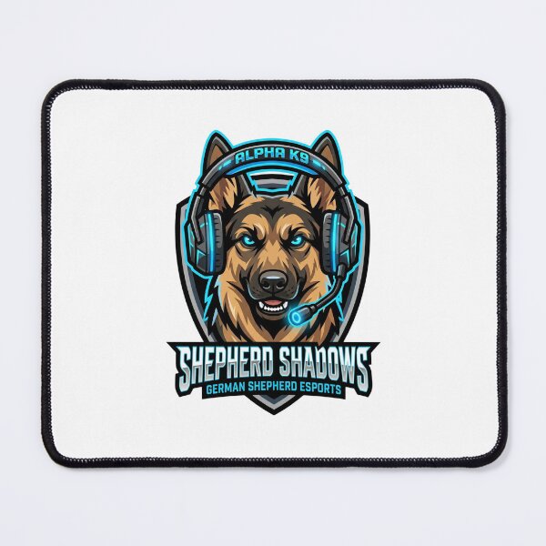 Item preview, E Sports Dog Squad Gaming German Shepherd Gamer designed and sold by PictoVibe.