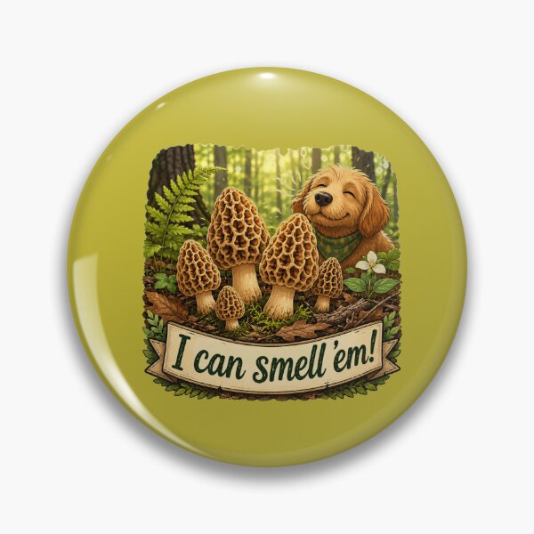 Item preview, I Can Smell 'Em - Morel Hunting Dog Tee designed and sold by 2BrokeYoopers.