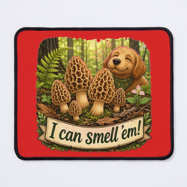 Item preview, I Can Smell 'Em - Morel Hunting Dog Tee designed and sold by 2BrokeYoopers.