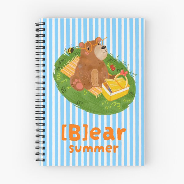 Item preview, Cute Alphabet Bear Poster  designed and sold by SketchWithLily.
