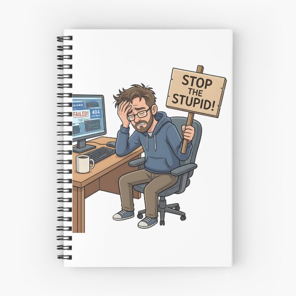 Item preview, Stop the Stupid Tech designed and sold by Eclectic Monkey.
