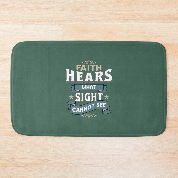 Item preview, Faith Hears What Sight Cannot See Faith Looks Good designed and sold by FaithLooksGood.