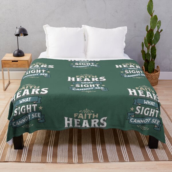 Item preview, Faith Hears What Sight Cannot See Faith Looks Good designed and sold by FaithLooksGood.