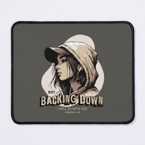 Item preview, Not Backing Down Joshua 1:9 Faith Looks Good designed and sold by FaithLooksGood.