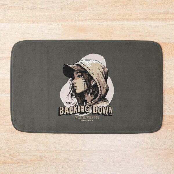 Item preview, Not Backing Down Joshua 1:9  Faith Looks Good designed and sold by FaithLooksGood.