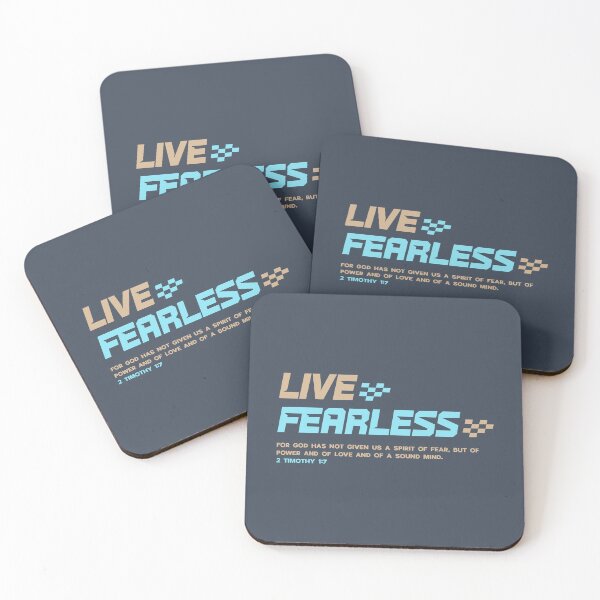 Item preview, Live Fearless 2 Timothy 1:7 Faith Looks Good designed and sold by FaithLooksGood.