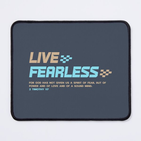 Item preview, Live Fearless 2 Timothy 1:7 Faith Looks Good designed and sold by FaithLooksGood.