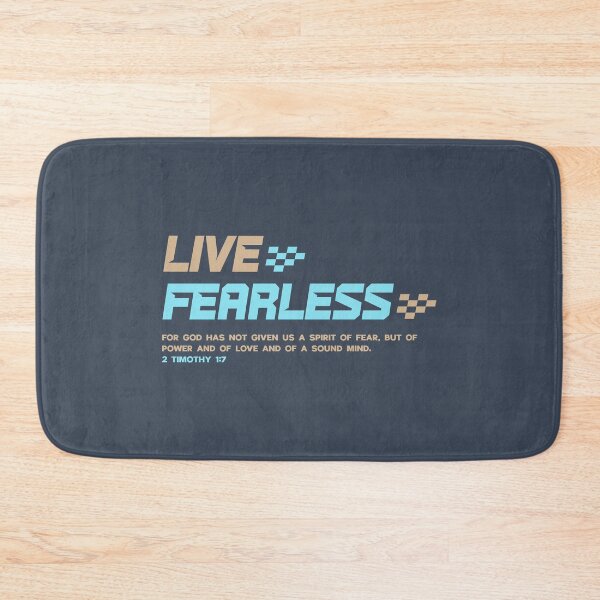 Item preview, Live Fearless 2 Timothy 1:7 Faith Looks Good designed and sold by FaithLooksGood.