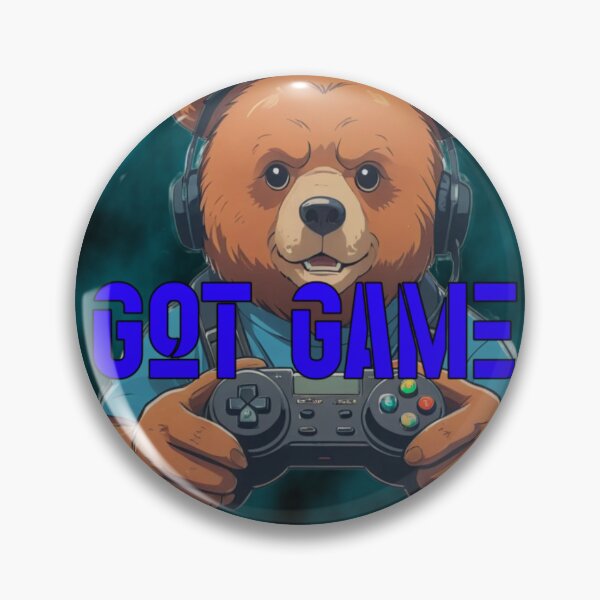 Item preview, Got Game Funny Gamer Bear Retro Controller designed and sold by Animalloveus.