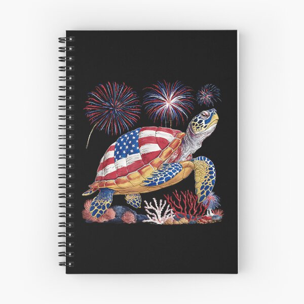 Item preview, eastern box turtle 4th of july us american flag patriotic  designed and sold by mariazin.