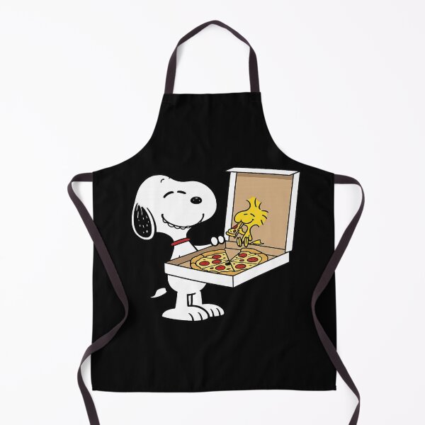 Item preview, Snoopy eating pizza designed and sold by JarquinDD.