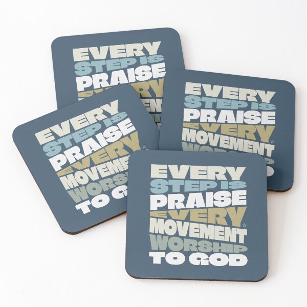 Item preview, Every Step Is Praise Every Movement Worship to God Faith Looks Good designed and sold by FaithLooksGood.