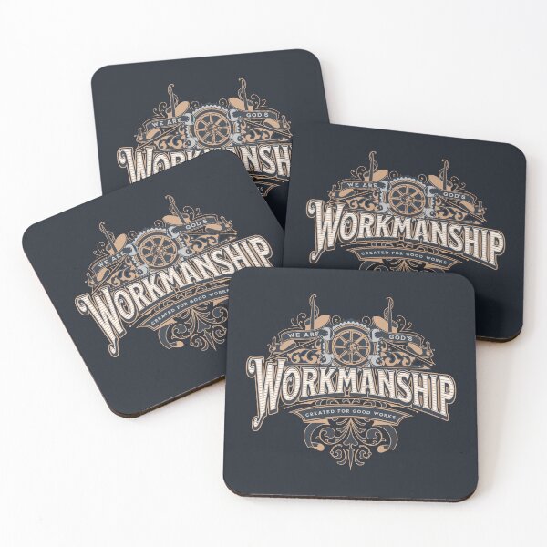 Item preview, We Are God's Workmanship Faith Looks Good designed and sold by FaithLooksGood.