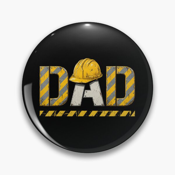 Item preview, Construction Dad Safety Helmet Retro Worksite Father designed and sold by zamiokaline.