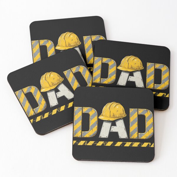 Item preview, Construction Dad Safety Helmet Retro Worksite Father designed and sold by zamiokaline.
