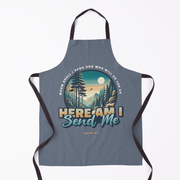 Item preview, Here Am I Send Me Isaiah 6:8 Faith Looks Good designed and sold by FaithLooksGood.