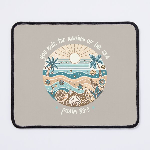 Item preview, You Rule the Raging of the Sea Psalm 89:9 Faith Looks Good designed and sold by FaithLooksGood.