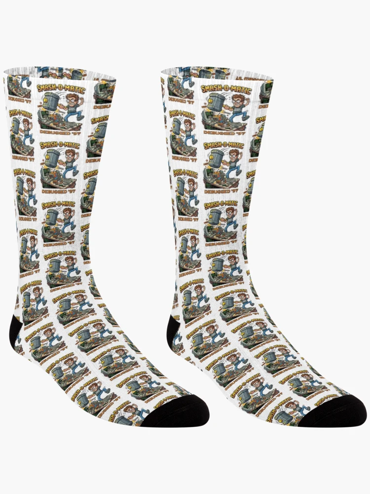 Thumbnail 3 of 5, Socks, Python C Plus Plus Bug Bash Software Engineer Coding designed and sold by PictoVibe.