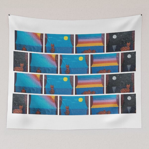 Item preview, Cat in window, from dawn till dusk. designed and sold by GRIDADIS-GRIDART.