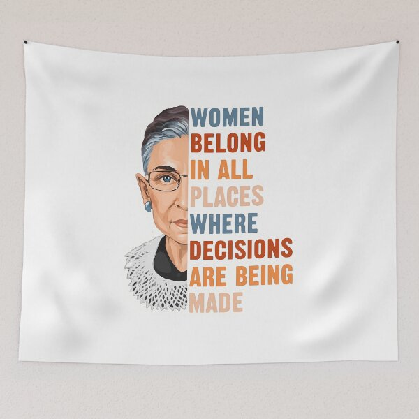 Item preview, Women Belong In All Place Where Decisions Are Being Made designed and sold by NoThoughtsCat.