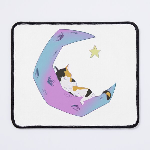 Item preview, Sleeping Moon Cat (Calico) designed and sold by DragonLubu9.
