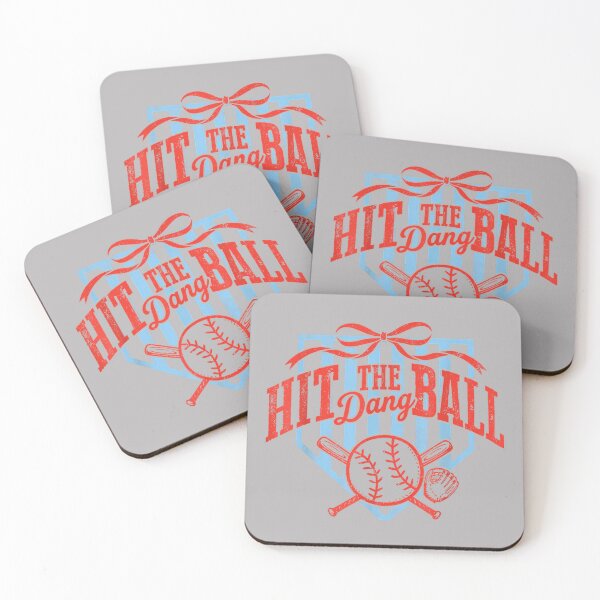 Item preview, Retro Funny Game Day Baseball Hit The Dang Ball designed and sold by GreggRoss.