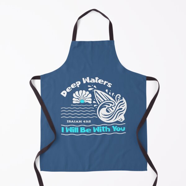 Item preview, Deep Waters I Will Be With You Isaiah 43:2 Faith Looks Good designed and sold by FaithLooksGood.